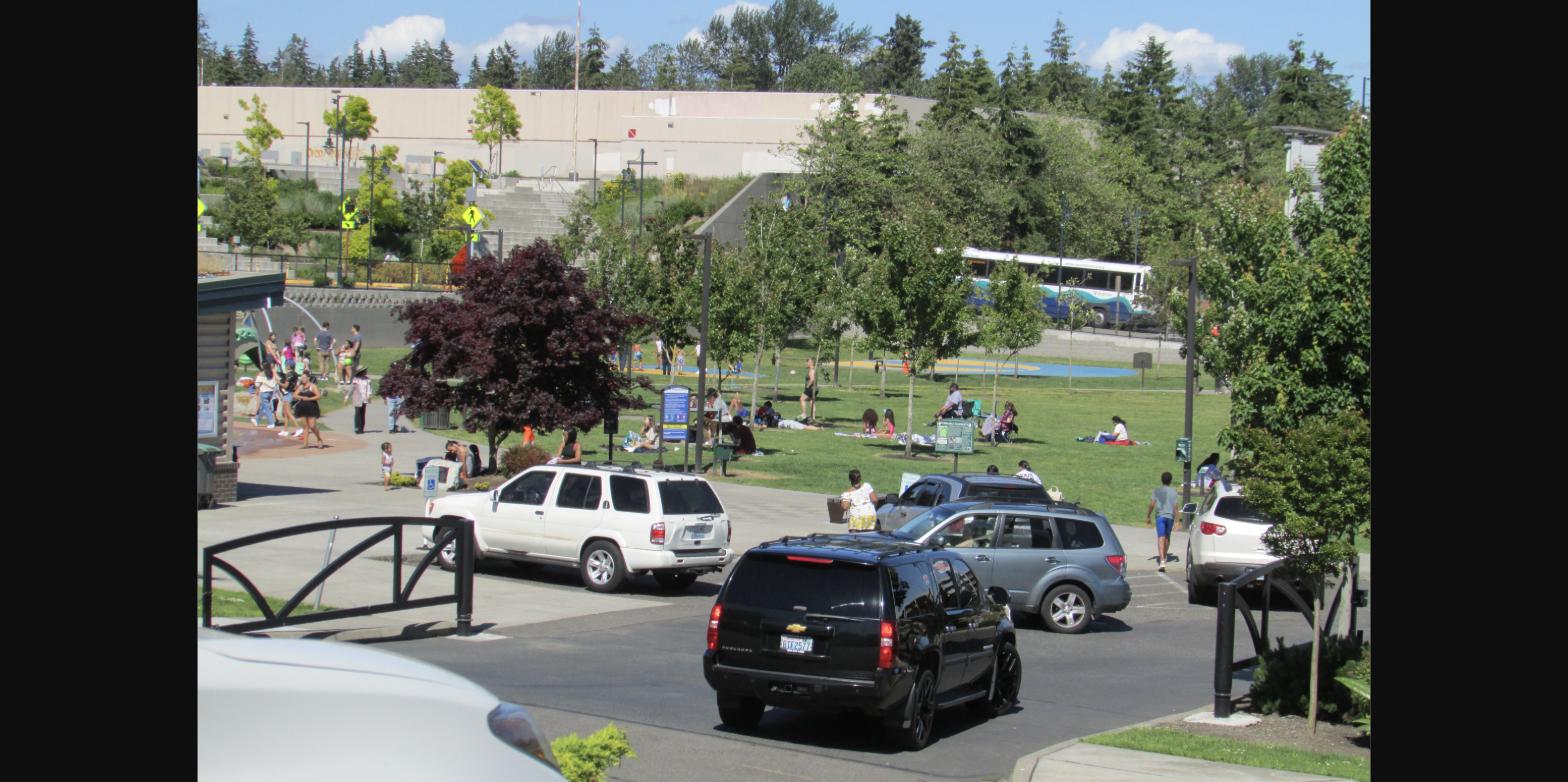 Town Square Park in Federal Way, Washington
