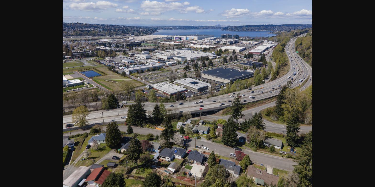Aerial view of Renton, Washington